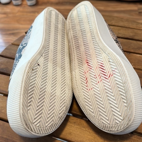 Torrid snake print wide-width platform sneaker. GUC- size 10W. - Picture 3 of 6